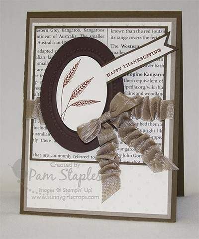 Pam's Card
